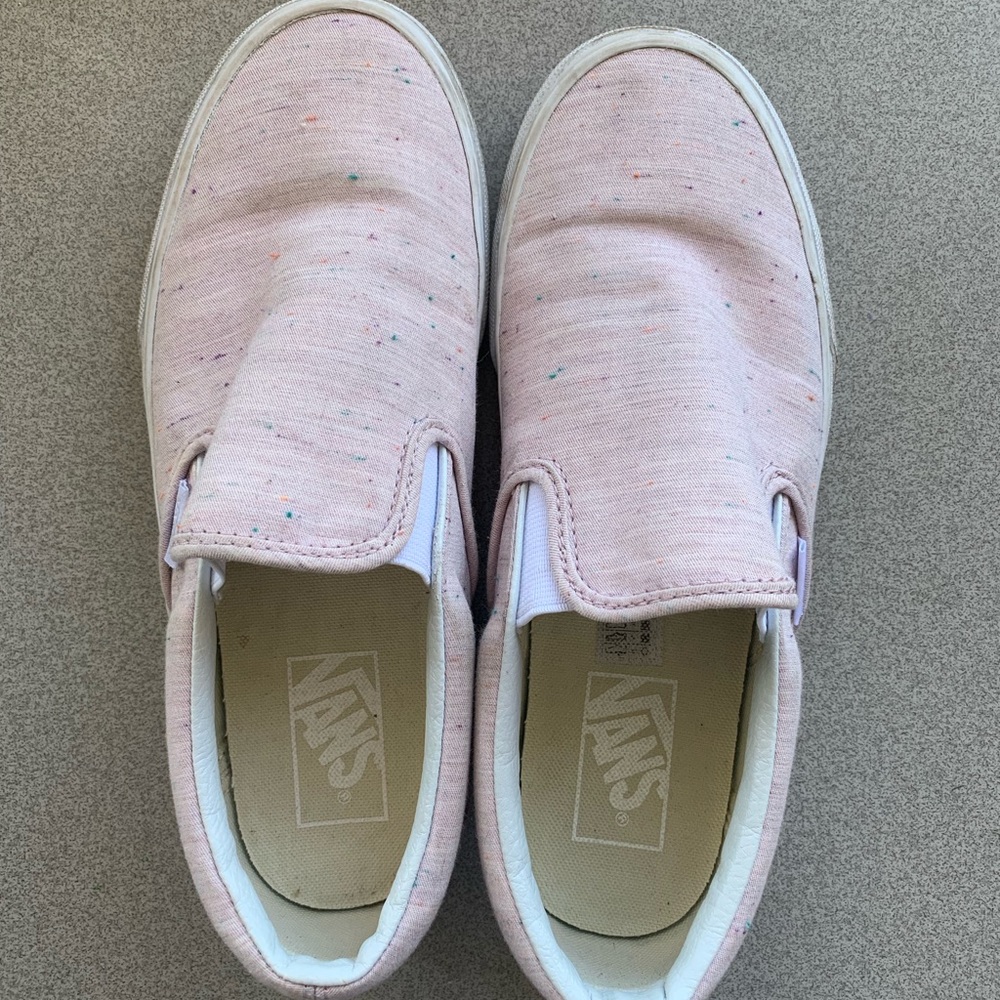 Pink heather vans
